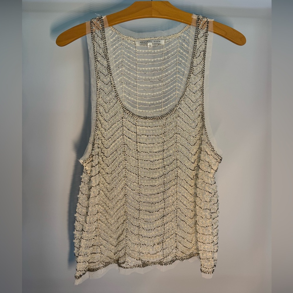 Endless Rose Beaded Tank Top